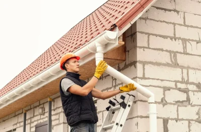 Pose et remplacement de gouttières à Haut-Clocher